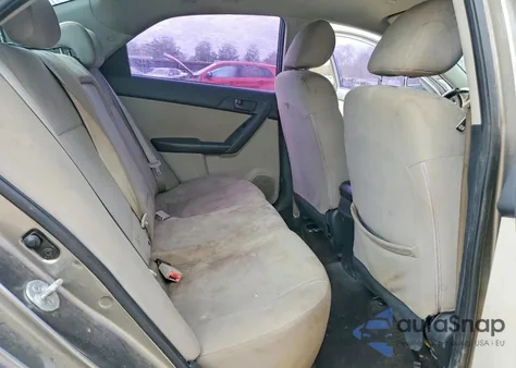 2010 Kia Forte Ex из США, поврежденный, VIN KNAFU4A28A5829308